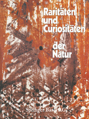 cover image of Raritäten und Curiositäten der Natur